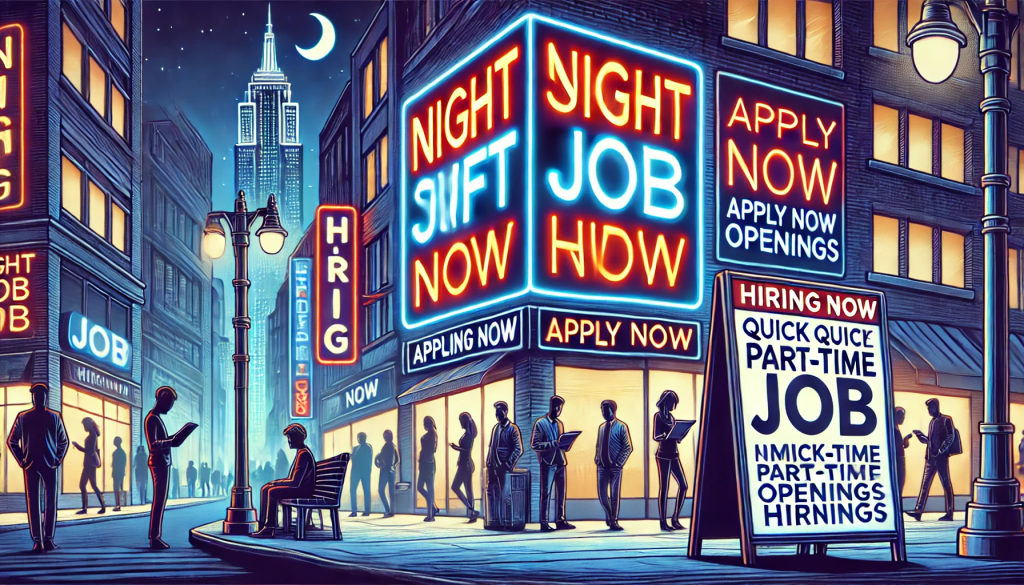 짧은 시간, 높은 시급: 편의점부터 배달 서비스까지 빠른 밤알바 구인 정보&nbsp;총정리